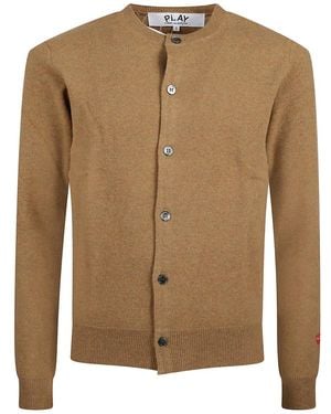 COMME DES GARÇONS PLAY Cardigans - Brown