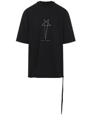 Rick Owens T-Shirts - Negro