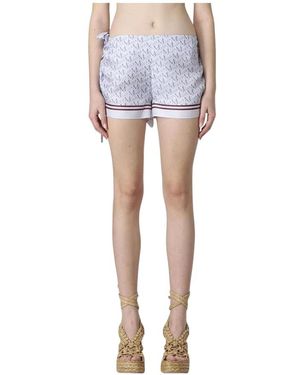 MAGDA BUTRYM 263525CREAM 関税送料込 Magda Butrym Mini shorts for Women | Online Sale up to 70