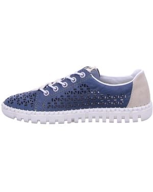 Rieker M2357 Slipper - Blau