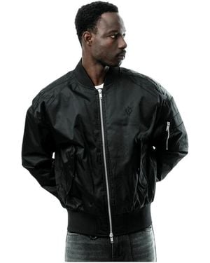 Marcelo Burlon Bomber Jackets - Nero