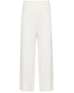JOSEPH Broeken ,Wit ,Kasjmier Zijden Kasjmier Culotte Broek