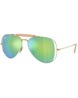 Ray-Ban Outdoorsman Sonnenbrille - Grün
