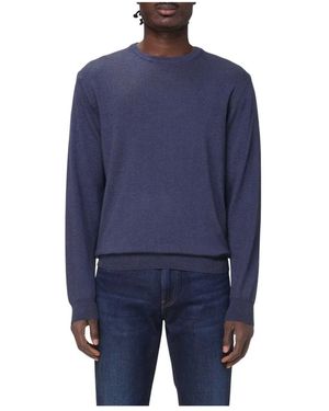 Woolrich Round-Neck Knitwear - Blue