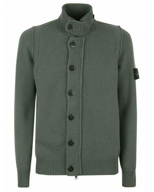 Stone Island Cardigans - Vert