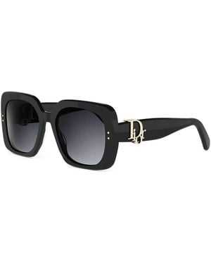 Dior Oblique S1I Zonnebril - Zwart