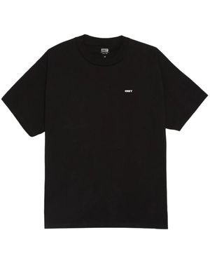 Obey T-Shirts - Zwart