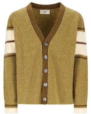 Ami Paris Cardigans - Green