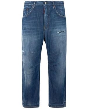 DSquared² Jeans ,Blauw ,Loose-Fit Jeans