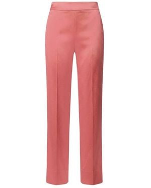JOSEPH Wide Trousers - Rouge