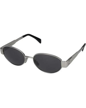 Celine Triomphe Metall-Sonnenbrille Oval - Mettallic