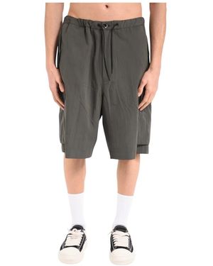 Nine:inthe:morning Long Shorts - Grey
