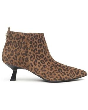 Nero Giardini Heeled Boots - Brown