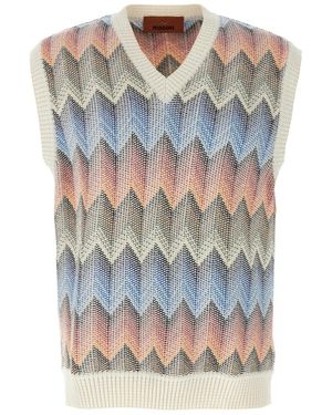 Missoni Sleeveless Knitwear - Gris