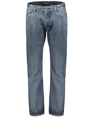 Moorer Jeans ,Blauw ,Katoen Straight Jeans