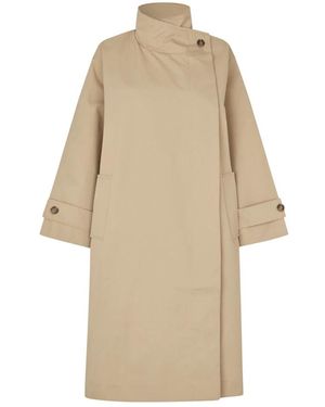 Lolly's Laundry Single-Breasted Coats - Neutro