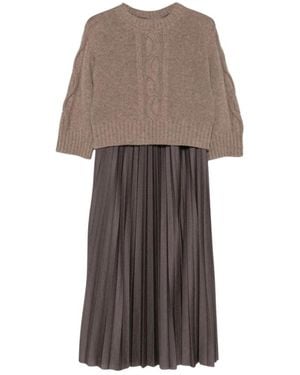 Weekend by Maxmara Midi Dresses - Marron