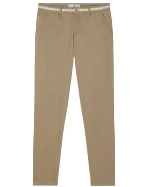 Roy Robson Slim-Fit Trousers - Neutre