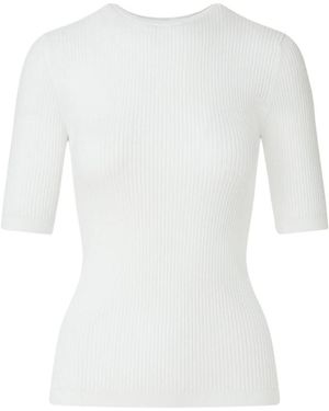 Fusalp Round-Neck Knitwear - White