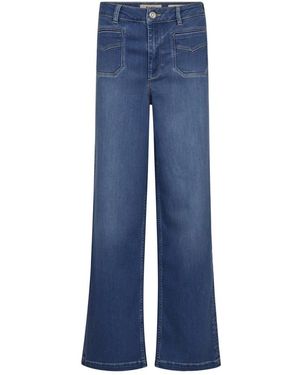 Mos Mosh Wide Jeans - Blue