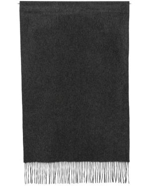 C.T.Plage Accessoires ,Grijs ,Kasjmier Kasjmieren Sjaal - Zwart
