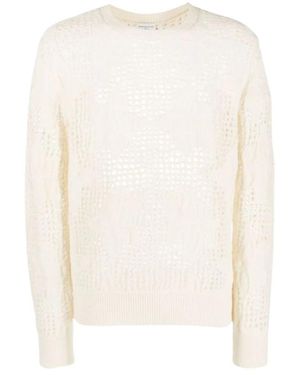 Dries Van Noten Round-Neck Knitwear - Bianco