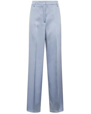Blanca Vita Wide Trousers - Blue