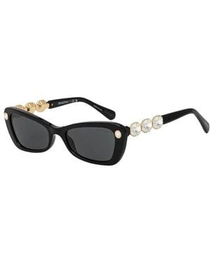 Swarovski Millenia Vlinder Zonnebril - Zwart