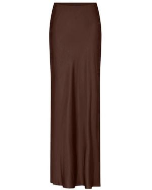 Bruuns Bazaar Maxi Skirts - Marrone