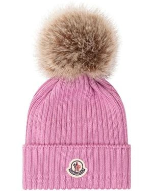 Moncler Ribbelmuts - Roze