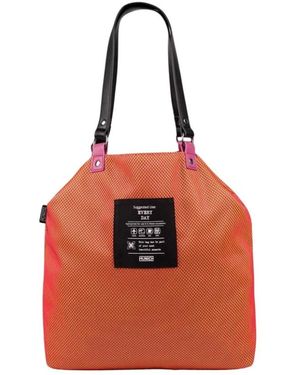 Munich Tassen ,Oranje ,Polyester Gogo Spin Reversible Tote - Rood