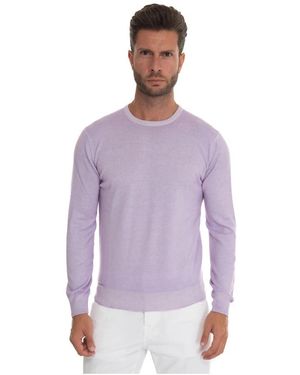 hindustrie Round-Neck Knitwear - Purple
