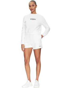 Guess Regular Embro Shorts - Wit