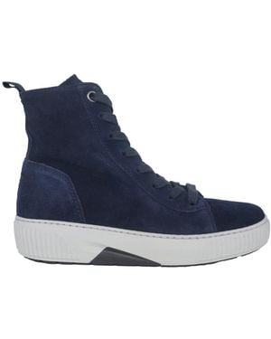 Gabor Lace-Up Boots - Azul