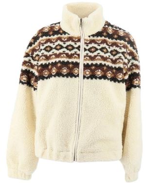 MC2 Saint Barth Faux Fur & Shearling Jackets - Neutro