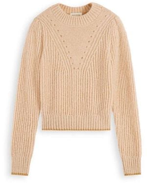 Scotch & Soda Round-Neck Knitwear - Neutre