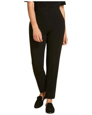 Marina Rinaldi Slim-Fit Trousers - Nero
