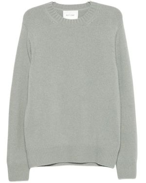 Soft Goat Round-Neck Knitwear - Gris