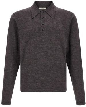 Lemaire Polo Shirts - Grey