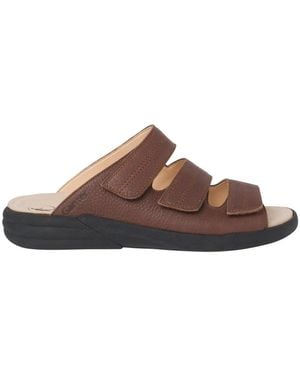 Ganter Dreifachriemen Braune Sandalen