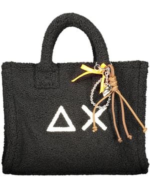 Sun 68 Tassen ,Zwart ,Polyester Cali Midi Teddy Bag