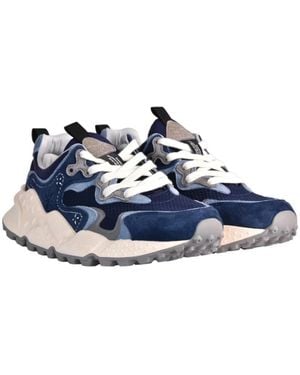 Flower Mountain Sneakers - Bleu