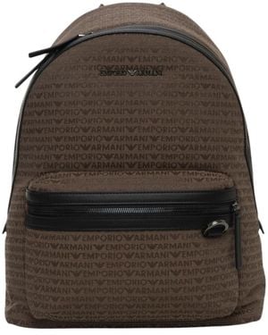 Emporio Armani Backpacks - Marrone