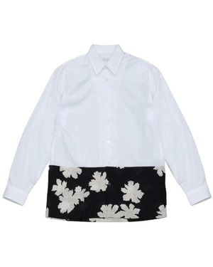 Dries Van Noten Casual Shirts - White