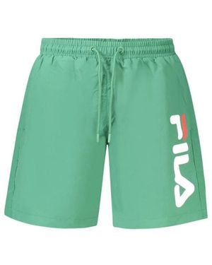 Fila Grüner Swim Boxer Mit Swasiland-Druck