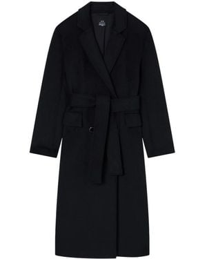 ARMANI EXCHANGE Belted Coats - Noir