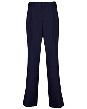 CASABLANCA Wide Trousers - Blue