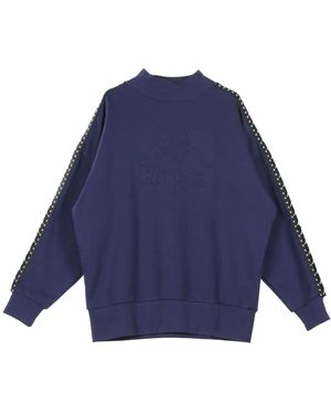 Kappa Blau Greystone/Schwarz Rundhalsausschnitt Pullover