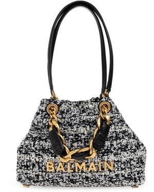 Balmain Shoulder Bags - Nero