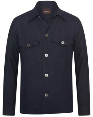 Oscar Jacobson Light Jackets - Blue